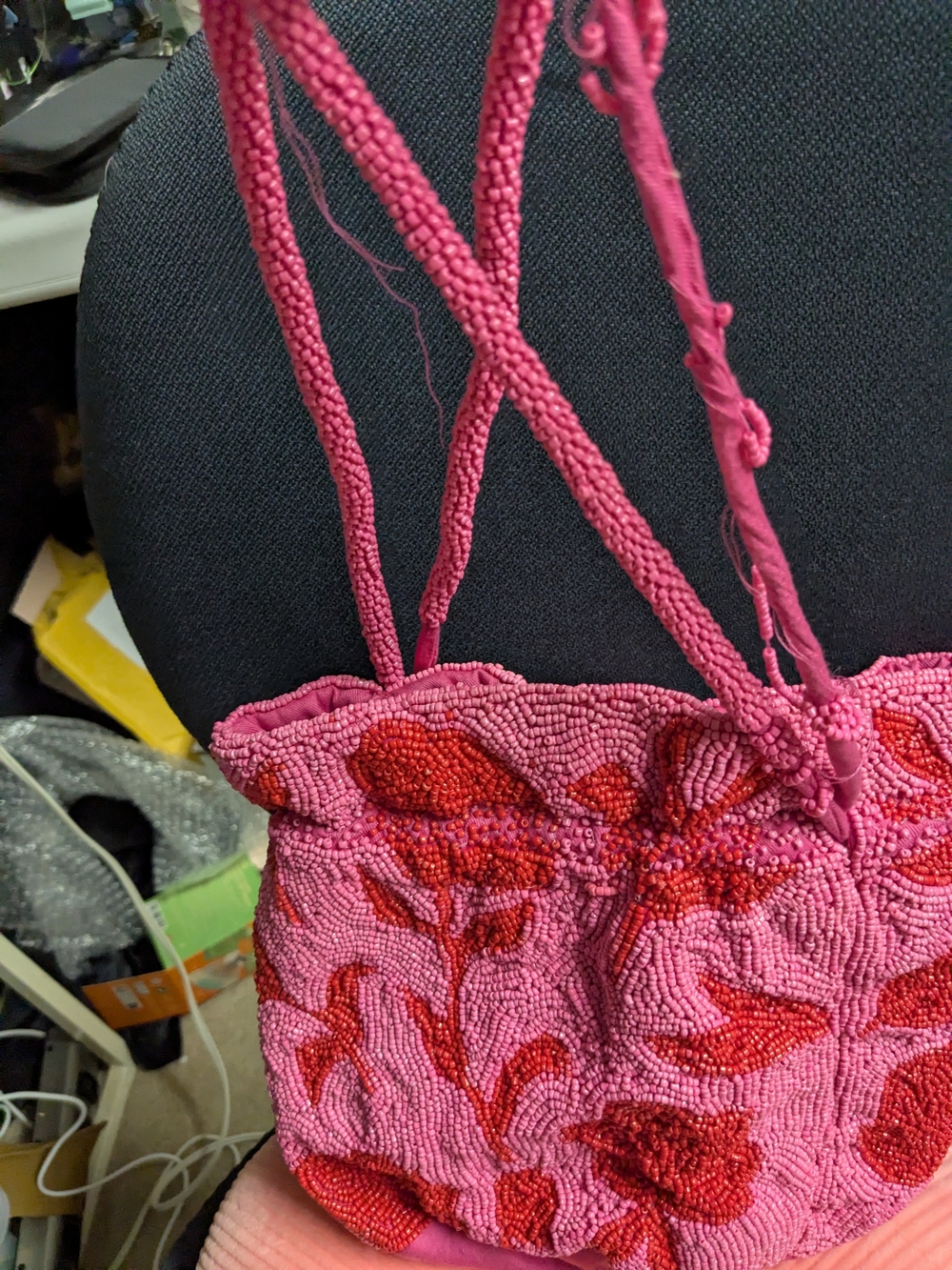 kate spade X Target Hot Pink Lined Handbag Interior - Picture 6 of 7